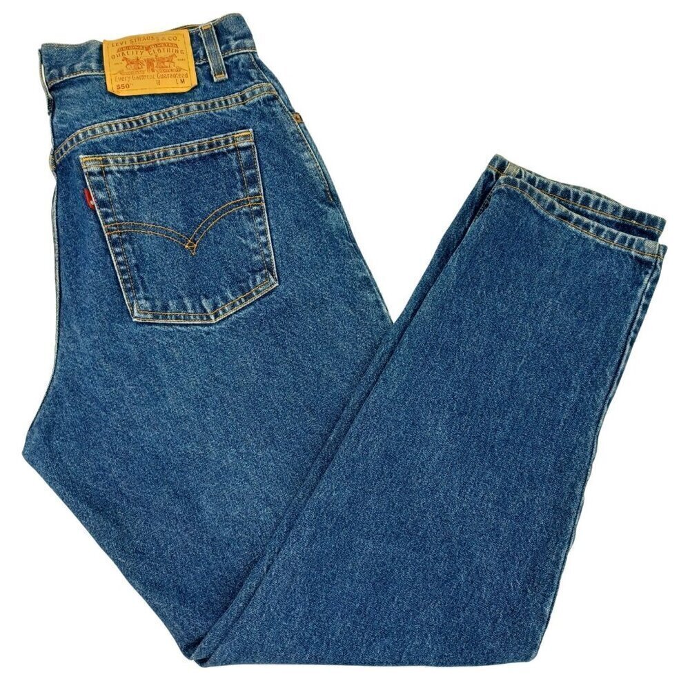 Levi’s Vintage 550 Relaxed Fit Tapered Leg High Waisted Mom Jean Women's Size 14
